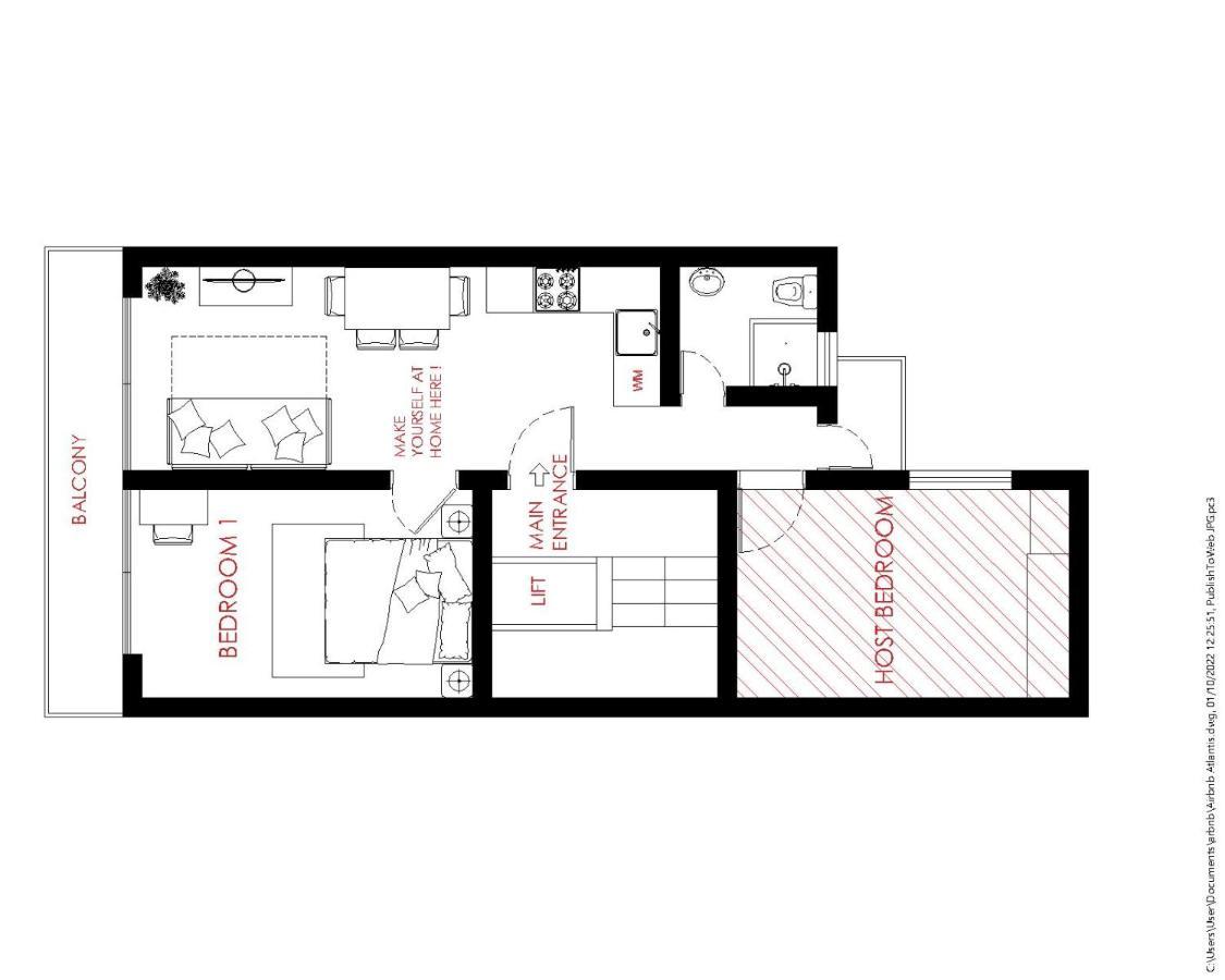 Saint Julian's F8 1 Seaview Room, Living And Bathroom Shared , Stjulians מראה חיצוני תמונה
