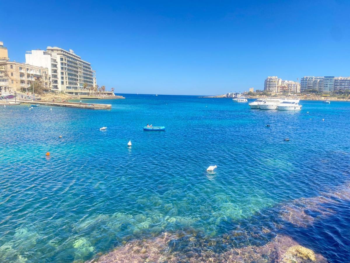 Saint Julian's F8 1 Seaview Room, Living And Bathroom Shared , Stjulians מראה חיצוני תמונה